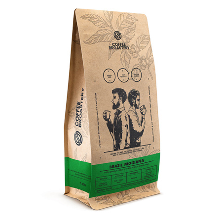 Coffee Broastery - Caffè in grani interi Brazil Mogiana Premium 1kg