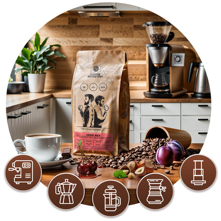 Set di Coffee Broastery Costa Rica San Rafael + Nicaragua Colibrí Azul + Brazil Guaxupe 3x1kg (3kg)