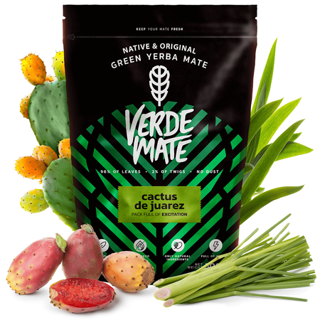 Set di Yerba Mate Verde Mate Herbal Energy 500g + Verde Mate Cactus de juarez 500g