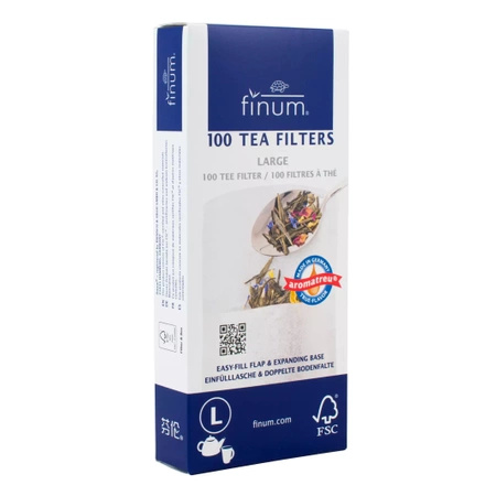 Filtri per tè in carta – misura L (100 pezzi)