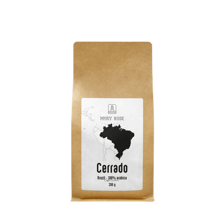 Mary Rose - Caffè in grani interi Brasile Cerrado premium 200g