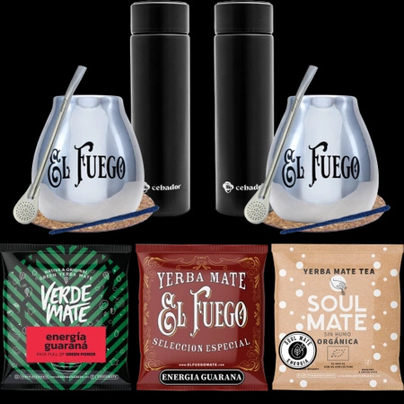 Set Thermos yerba Mate PREMIUM per coppia