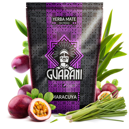 Set iniziale di Yerba Mate Guarani Maracuya 500g