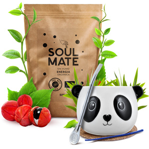 Set di Yerba Mate Soul Mate Energia 500g Tazza di mate + Bombilla