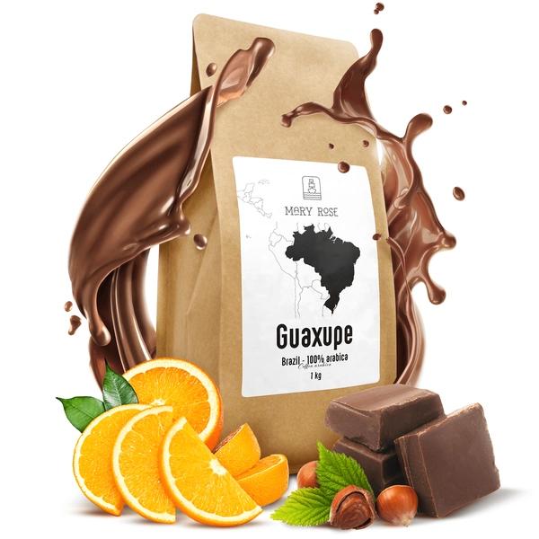 Mary Rose - Caffè in grani interi Brasile Guaxupe premium 1kg