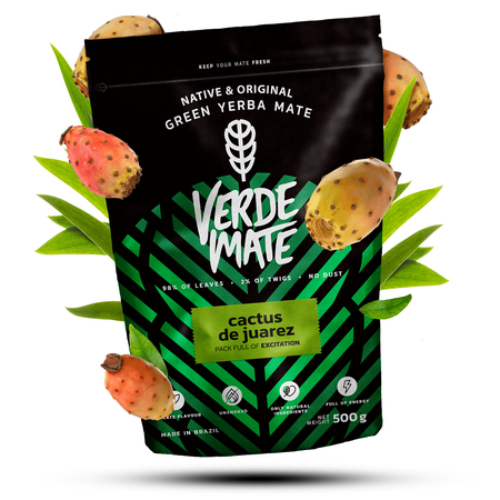 Set di Yerba Mate Verde Mate Herbal Energy 500g + Verde Mate Cactus de juarez 500g