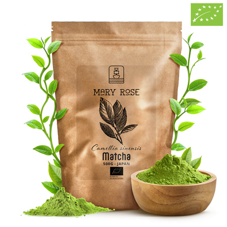 Mary Rose – Tè verde Matcha giapponese (BIO) 500 g