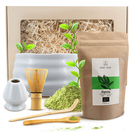 Set regalo per la preparazione del tè Matcha