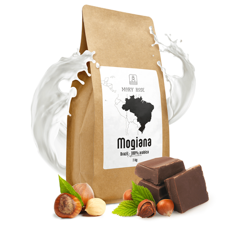 Mary Rose - Caffè in grani interi Brasile Mogiana premium 1kg