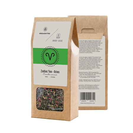 Aromantra x Mary Rose – Tè dello zodiaco – Ariete (tè verde) 50 g