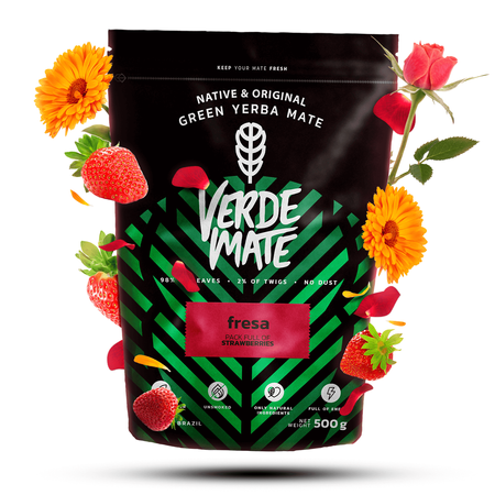 Yerba Verde Mate Green Fresa 0,5 kg