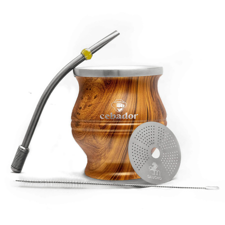 Set di Yerba Verde Mate Energia 0,5kg + TermoColador