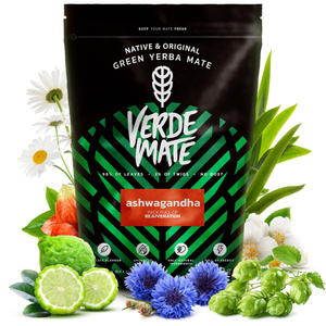 Yerba Verde Mate Ashwagandha Set di thermos da 500 g 