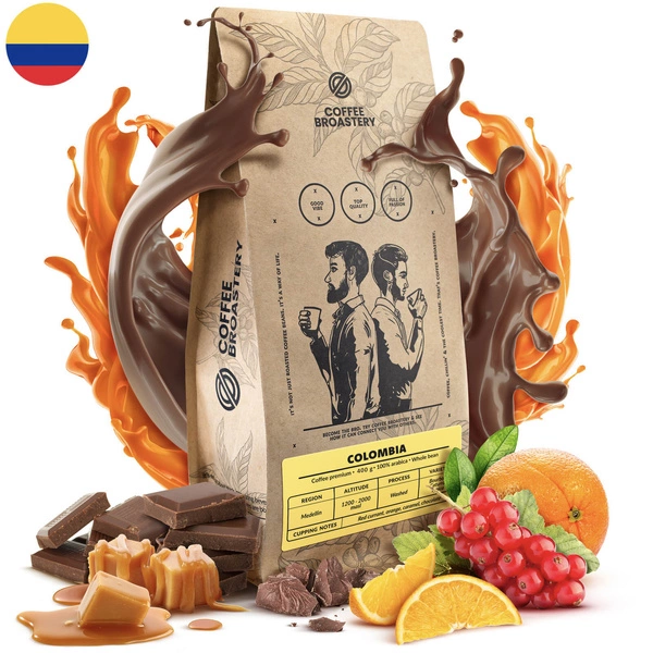 Coffee Broastery - Caffè in grani interi Colombia Medellin Premium 400g