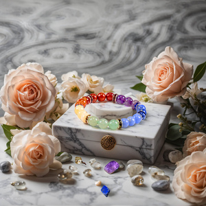 Bracciale "Sette Chakra" – pietre