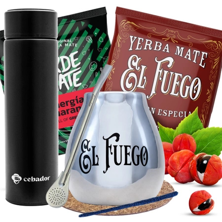 Set di Yerba Mate Yerbomos bombilla 2x50g