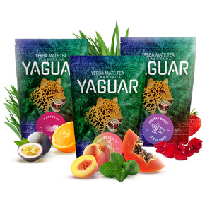 Yerba Mate Yaguar Set di frutta 3x500g 1,5kg