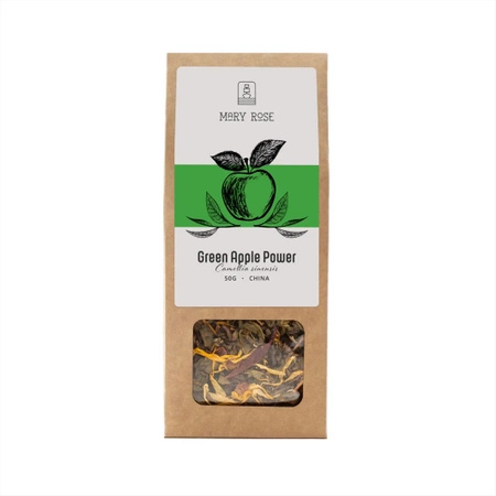 Mary Rose - Tè verde Green Apple Power - 50 g