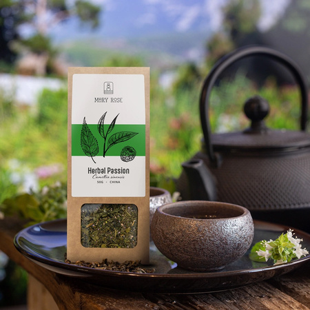 Mary Rose - Tè verde Herbal Passion - 50g