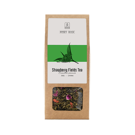 Mary Rose - Tè verde Strawberry Fields - 50g