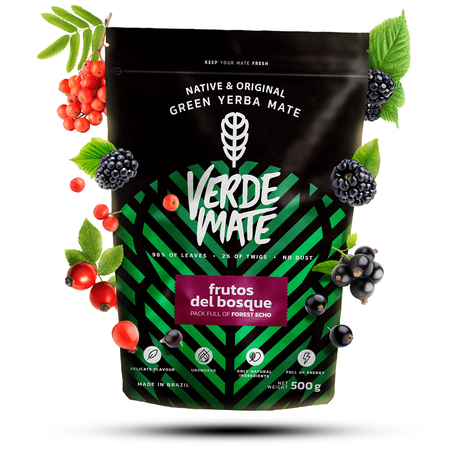 Yerba Verde Mate Green Frutos del Bosque 0,5kg