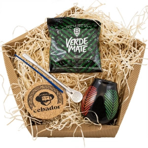 Verde Mate starter yerba mate set regalo 50g