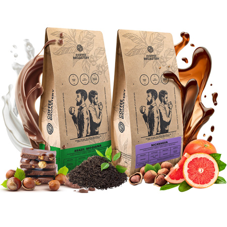 Set di Coffee Broastery Nicaragua Colibrí Azul + Brazil Mogiana 2x1kg (2kg)