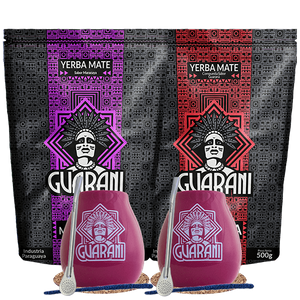 Set Yerba Mate Guarani Maracuya 500g + Guarani Energia 500g