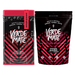 Yerbera Yerba Mate Verde Mate Energia guaranà 2x500g