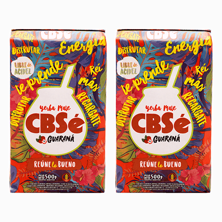 2 x CBSe Energia Guarana 0.5kg