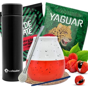 Set iniziale di Yerba Mate Thermos Tazza di mate 2x50g