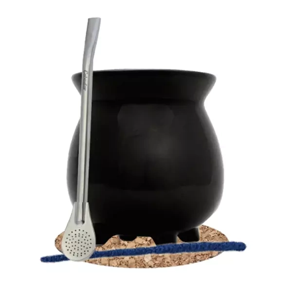 Set Gourd Caldero for yerba mate