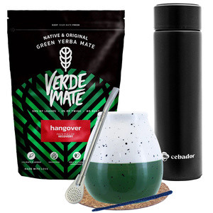 Set Yerba Verde Mate Hangover 500g + Thermos