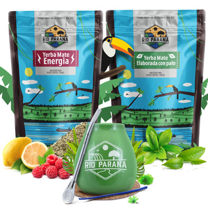 Set di Yerba Mate Rio Parana Energia Elaborada 2x500g + accessori