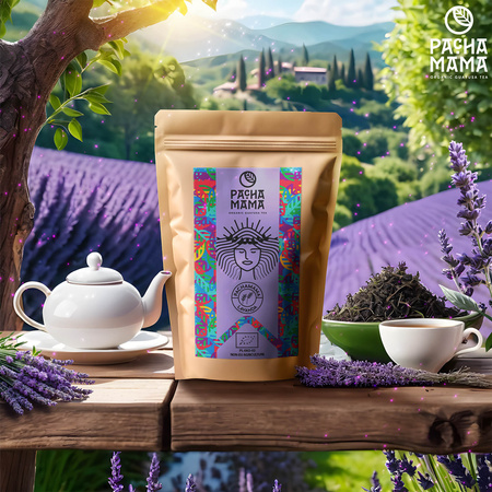 Guayusa Pachamama Lavanda - guayusa certificata biologica con lavanda - 100g