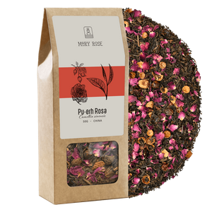 Mary Rose - Tè Pu-erh Rosa - 50g