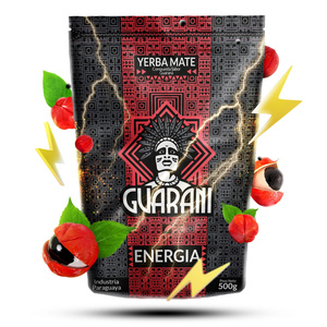 Set di yerba mate Guarani 2x500g Bombilla Tazza di mate di ceramica 